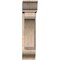 Ekena Millwork Legacy Traditional Smooth Bracket w/ Offset Brace, Douglas Fir, 7 1/2"W x 24"D x 32"H BKT0806X24X32LEC01SDF - alternate 4